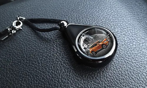 Perfume para coche Black-Powdered