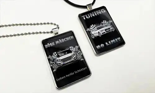 Tuning Autospiegelanhänger in zwei Varianten Autospiegelanhänger Motorrad