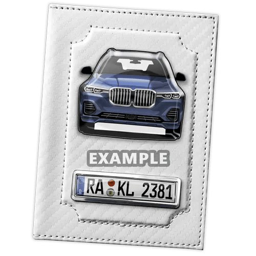 Car document holder Car Silhouette