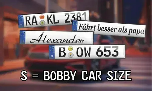 KFZ sticker-magnets