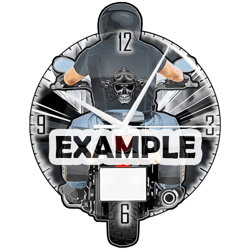 Wanduhr Motorrad Name
