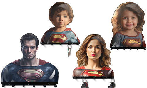 Superman Geschenk Schlüsselbrett