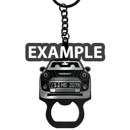 Bottle Opener Keychain Car Stainless Steel