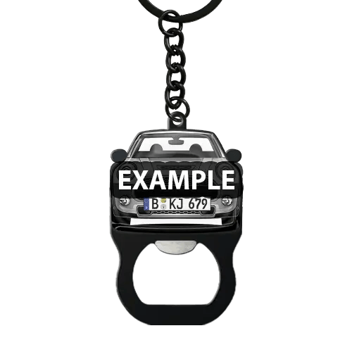 Bottle Opener Keychain Car