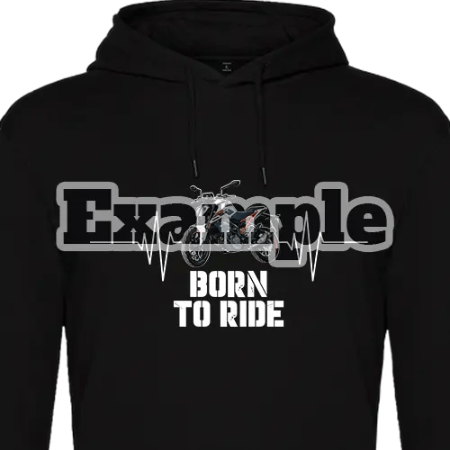Hoodie With Car Motorcycle Truck Heart Beat Design