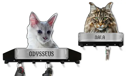 Nyckelhållare med din katt