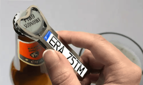 Ouvre-bouteille - Aimant de réfrigérateur