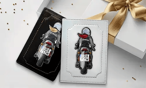 Motorcycle document holder - gift for yourself