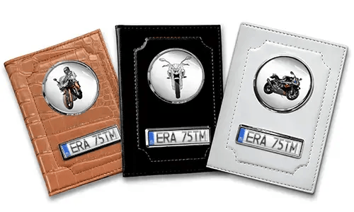 Document holder for motorcycle lovers