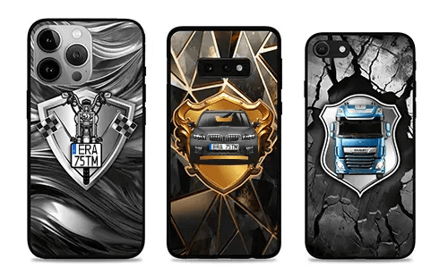 Auto-telefoon-hoes-ontwerp