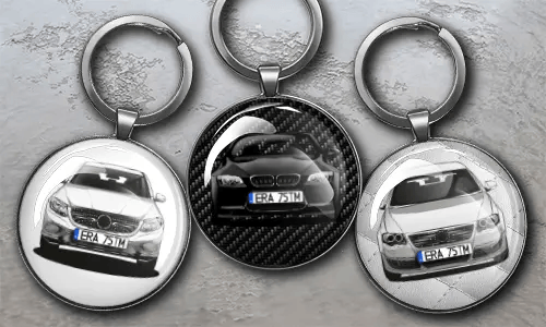 Keychain round - Premium