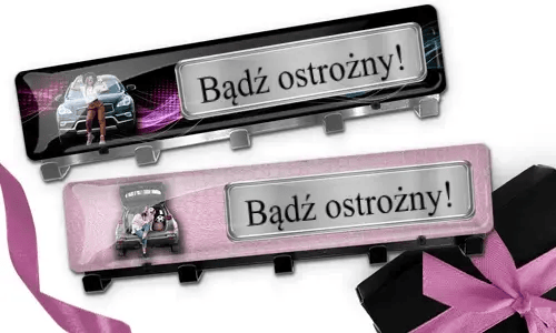 Personalizowany luksusowy wieszak na klucze - świetny prezent dla twojej córki
