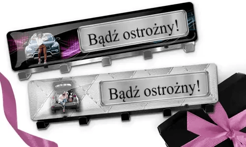 Personalizovaný luxusní stěnový držák na klíče - skvělý dárek pro vaši sestru