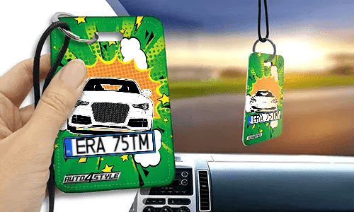 Spegel Dekoration Tryck Rektangulär