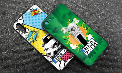 Funda de móvil de cómic