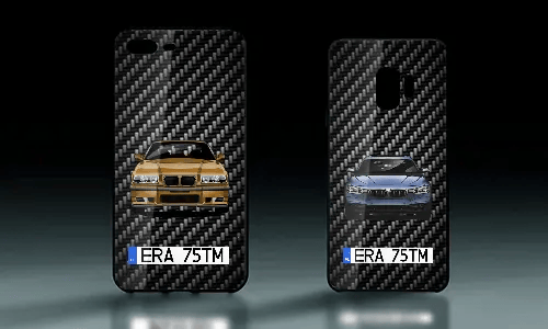 Mobile Case - Glass Carbon