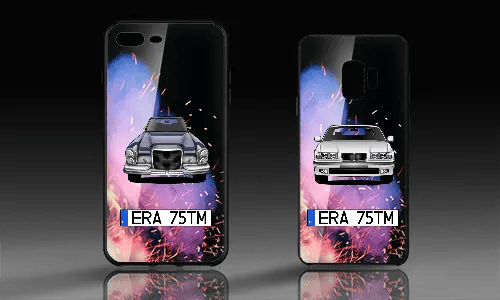 Mobile Case - Glass Fire