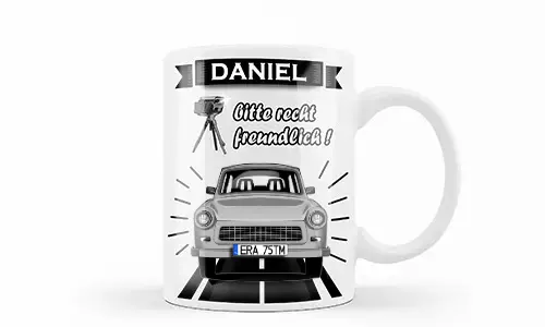 Tasse mit Name