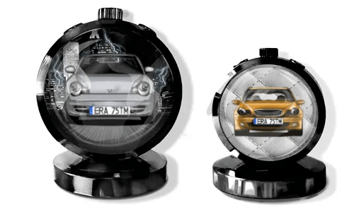 Personalizované auto-voňavka-kabina