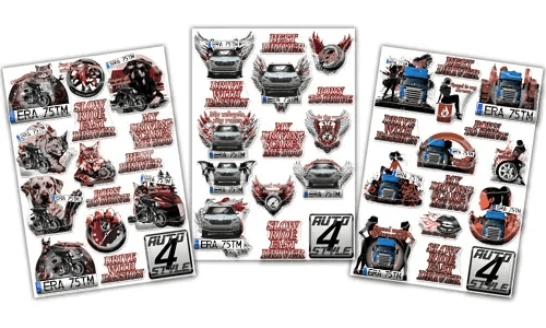 Packs de pegatinas personalizadas