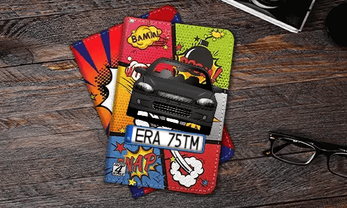 auto hülle Comic 3 in einer Tasche auto schutzhülle innen