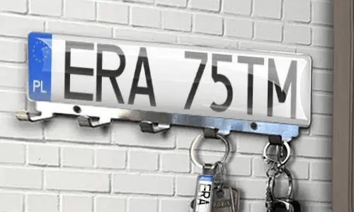 Key board on the wall