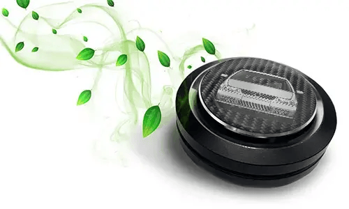 auto duftdose mit Carbon Hintergrund raumduft auto