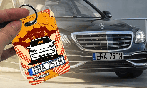 Innenspiegel anhänger mit Mercedes-Benz autoanhänger innenspiegel