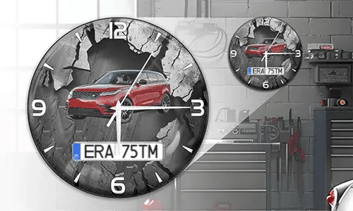 gallery-wall-clock-car-truck-motorcycle-license-plate-1 gallery-wall-clock-car-truck-motorcycle-license-plate-1