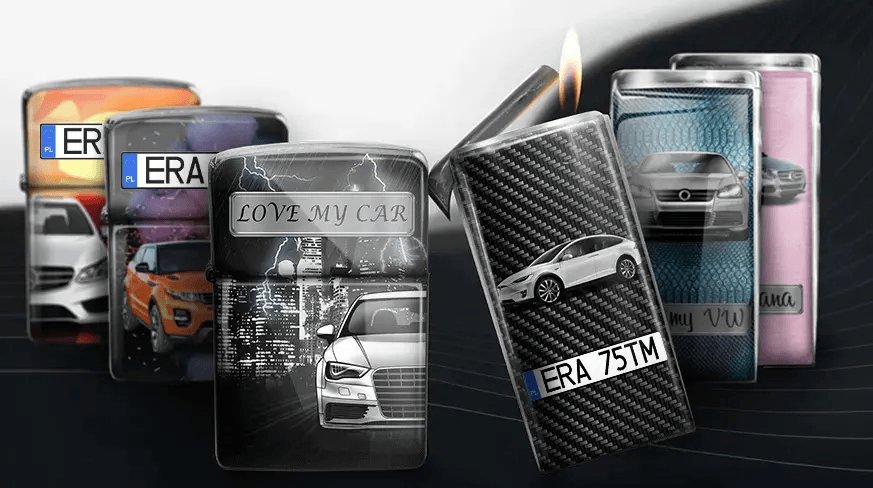 Personalized Stainless Steel Lighters