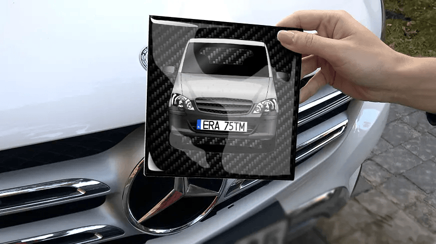 Magnet Čtyřhranný bezrámový